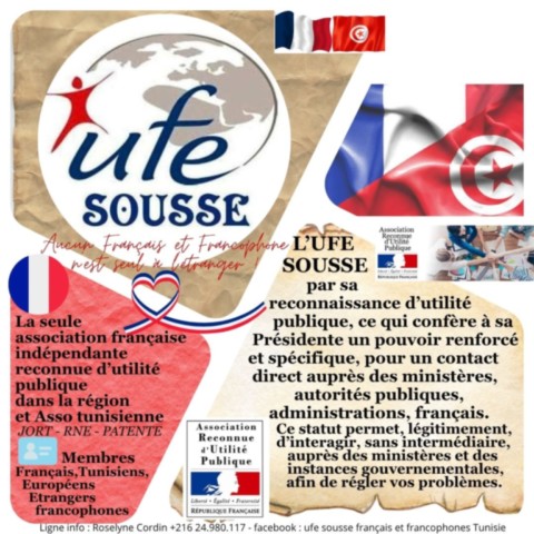 UFE SOUSSE ASSOCIATION FRANCAISE UFE SOUSSE - UFE PARIS - Festival International de la BD en Tunisie à Sousse