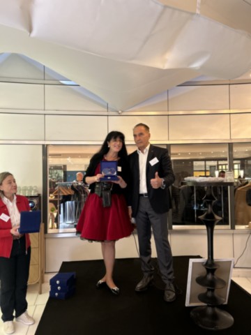 roselyne cordin présidente et alain-pierre mignon président ufe monde Festival BD TUNISIE - Francophonie et BD arabe - UFE PARIS FRANCE - Marc Bourdin et Charlotte Hémery